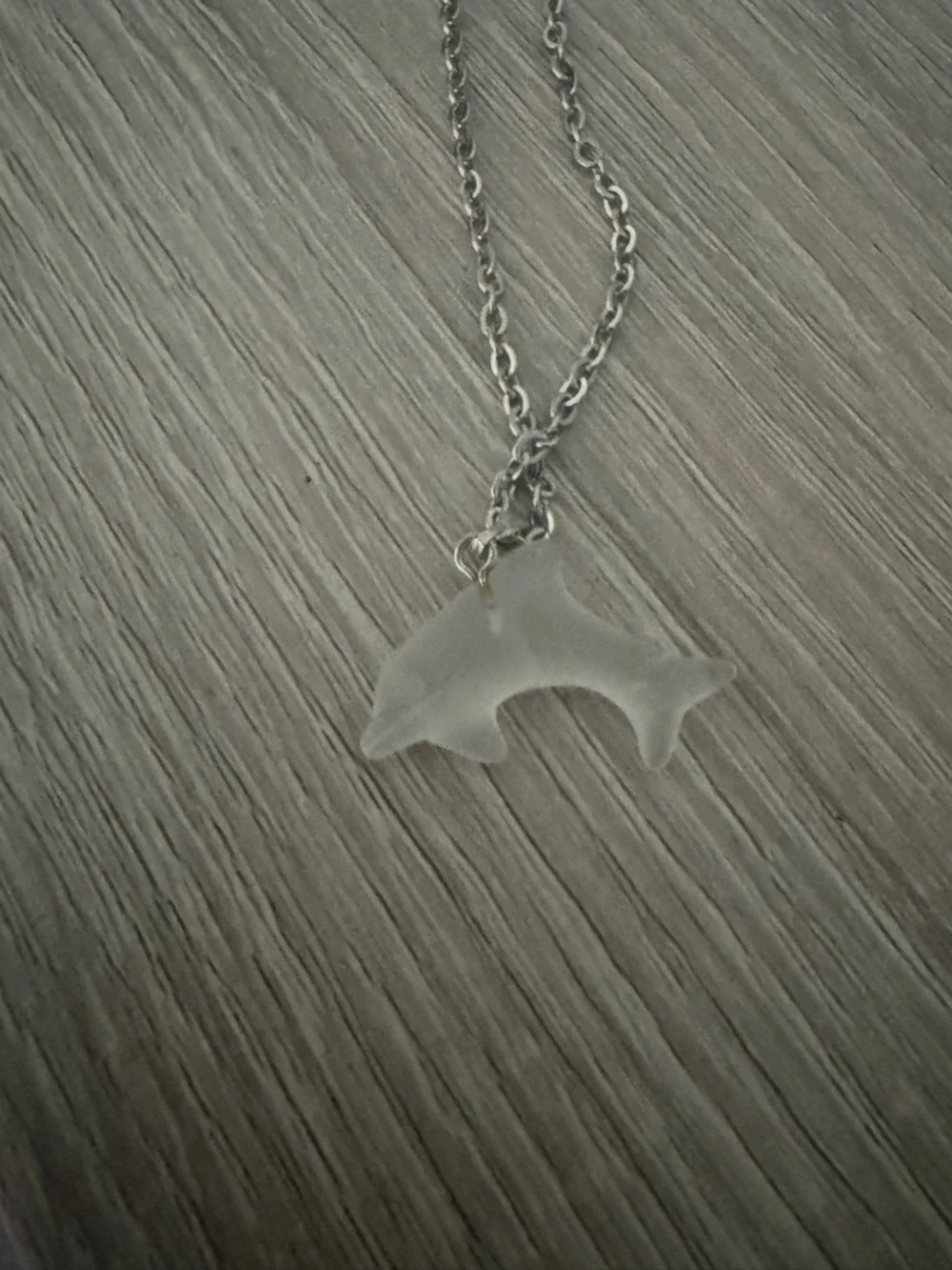 Dolphin Pendant Necklace - Silver